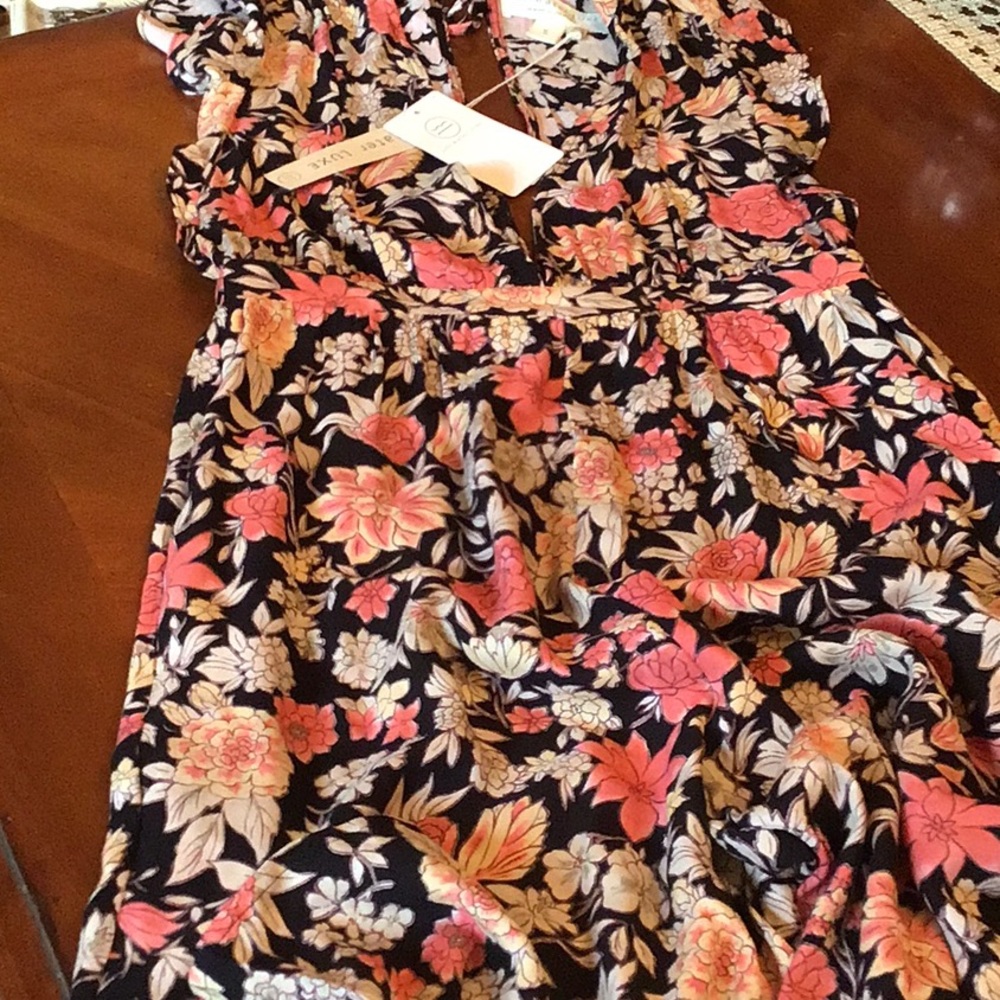 Floral jumpsuit